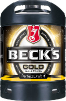 Becks Gold Perfect Draft 6 L-Fass